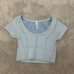 Aerie Offline Cropped Shirt